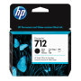 HP 712 Original Ink Cartridge Negro 38ml (3ED70A)