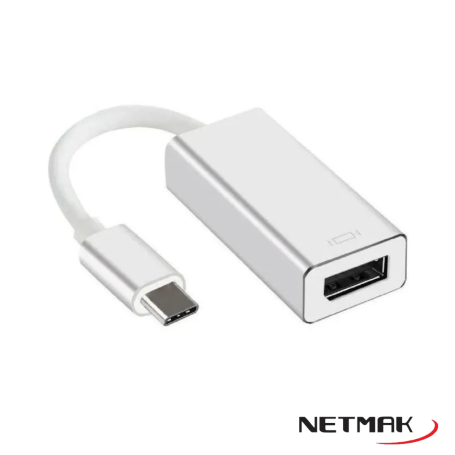 Conversor de "type C"-M a DISPLAYPORT (NM-C106) Netmak
