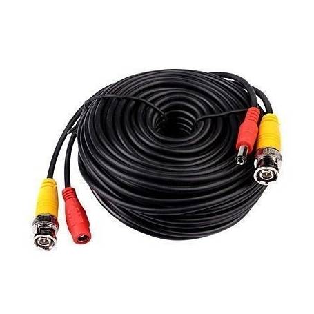 Cable Video BNC + alimentacion energia 
