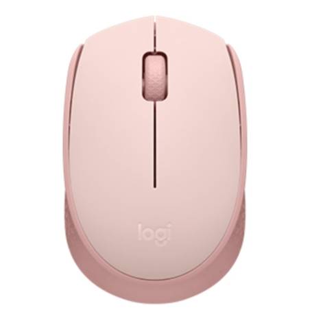 Mouse Logitech M170 Rosa Inalámbrico
