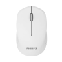 Mouse Philips Mini inalámbrico M344 Blanco 1000Dpi (Incluye