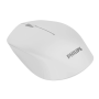 Mouse Philips Mini inalámbrico M344 Blanco 1000Dpi (Incluye