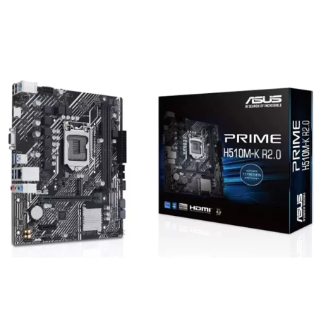 Placa Madre Asus Prime H510M-K R2.0 LGA1200 Intel 10ma 11va