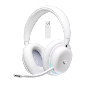 Auriculares Gamer Logitech G735 Inalámbrico con Micrófono - White