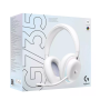 Auriculares Gamer Logitech G735 Inalámbrico con Micrófono - White