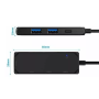 Hub USB-*Type C* 4 Puertos - 2.0 INT-CO / KQ-005H Int.Co