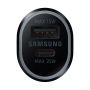 Cargador DUO PARA AUTO *SAMSUNG* (25W-15W) - Type C & USB-A