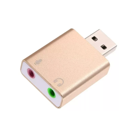 Placa de Sonido USB 7.1 - NOGA HE-282