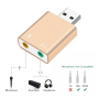 Placa de Sonido USB 7.1 - NOGA HE-282