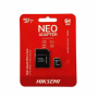 Tarjeta MicroSD HIKSEMI 64GB Clase 10 NEO ADAPTER (Con Adaptador SD)