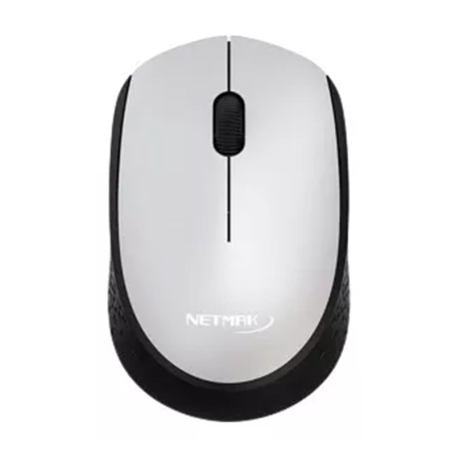 Mouse inalámbrico NETMAK NM-M680 Gris (no incluye pila)