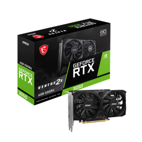 Placa de Video MSI GeForce RTX 3050 VENTUS 2X 6G OC 6GB GDDR6