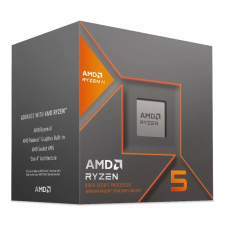 Procesador AMD Ryzen 5 8600G 5.0GHz AM5 Radeon 760M + Cooler