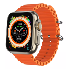 Reloj Inteligente Smartwatch JD Praga Naranja + Malla extra