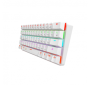 Teclado Mecánico DOMINATE 60% Gamer NETMAK - Blanco