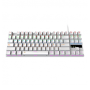 Teclado Mecánico SKILL 80% Gamer NETMAK - WITHE