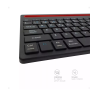 Teclado Bluetooth 5.0 NETMAK Recargable Negro (NM-KB650-BK)