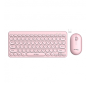 Teclado + Mouse Inalámbrico NETMAK - NM-KB850 - Rosa Netmak