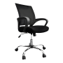 Silla Oficina Empoli MESH - EM-3043 - Negra