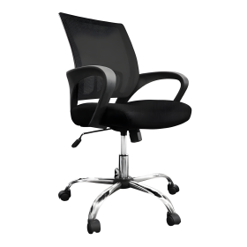 Silla Oficina Empoli MESH - EM-3043 - Negra