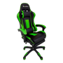 Silla Gamer Ergo. Empoli ODIN Verde (con reposa piernas) EM-G01