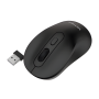 Mouse inalámbrico - Batería Recargable NM-M640 - Negro NETMAK