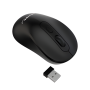 Mouse inalámbrico - Batería Recargable NM-M640 - Negro NETMAK