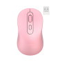 Mouse inalámbrico - Batería Recargable NM-M640 - Rosa NETMAK