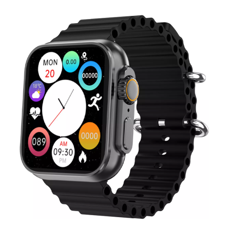 Reloj Inteligente Smartwatch JD Praga Negro + Malla extra