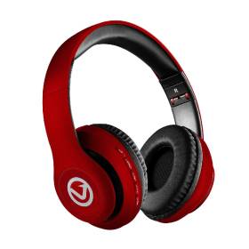 Auricular Bluetooth Volkano Impulse series Headphone Rojo