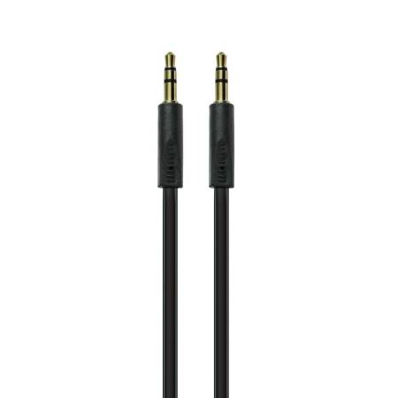 Cable mini Plug Slim series Aux Cable 2m Negro - Volkano