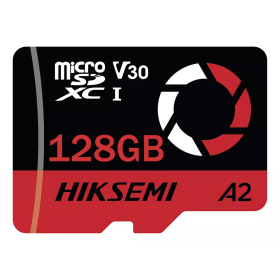 Tarjeta MicroSD HIKSEMI 128GB - *CAPTURE 4K* - 180MB/s - p/Cámaras Profesionales *oferta*