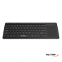 Teclado C/Touch Pad Bluetooth 5.0 + 2,4Ghz NETMAK Negro
