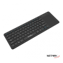 Teclado C/Touch Pad Bluetooth 5.0 + 2,4Ghz NETMAK Negro