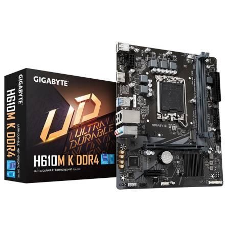Placa Madre Gigabyte H610M K DDR4 LGA1700 Intel 12va 13va