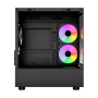 Gabinete Mini Tower Aerocool Viewport Fan ARGB