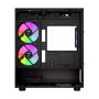Gabinete Mini Tower Aerocool Viewport Fan ARGB