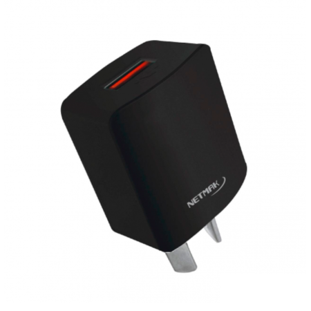 Cargador de 220V a USB de 10W Netmak NM-CP18