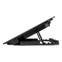 Base para Notebook 2 Coolers con Led, Nisuta NSCN84 NISUTA