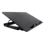 Base para Notebook 2 Coolers con Led, Nisuta NSCN84 NISUTA