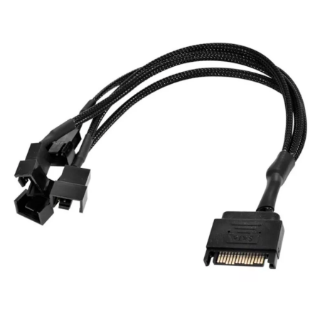 Cable Splitter Sata A 4 Coolers De 4 Pines Nisuta NS-AD4CS
