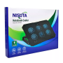 Base para Notebook con HUB USB, 6 Coolers con Led, Nisuta