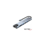 HUB Adaptador 8 EN 1 Tipo C 4K Netmak NM-8EN1