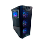Gabinete Gamer LNZ Y11con 4 Coolers Vidrio templado