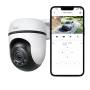 Cámara Seguridad Exterior - IP -  Tp Link - Tapo C510W Wifi - Color Night Vision - 2K