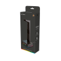 Base para Auricular RGB + HUB USB x 3 NETMAK -  NM-HS430