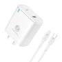 Cargador Rápido USB "JD" T-22 - 30W - Con CABLE lightning