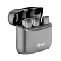 Micrófono *x 2* + Box p/carga - inalámbrico para celular NOGA - NG-MI11S
