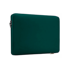 Funda para notebook de Neoprene CdTek 15,6" Verde Lisa