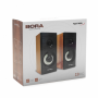 Parlante Netmak NM-BORA, USB 2.0 - de Madera